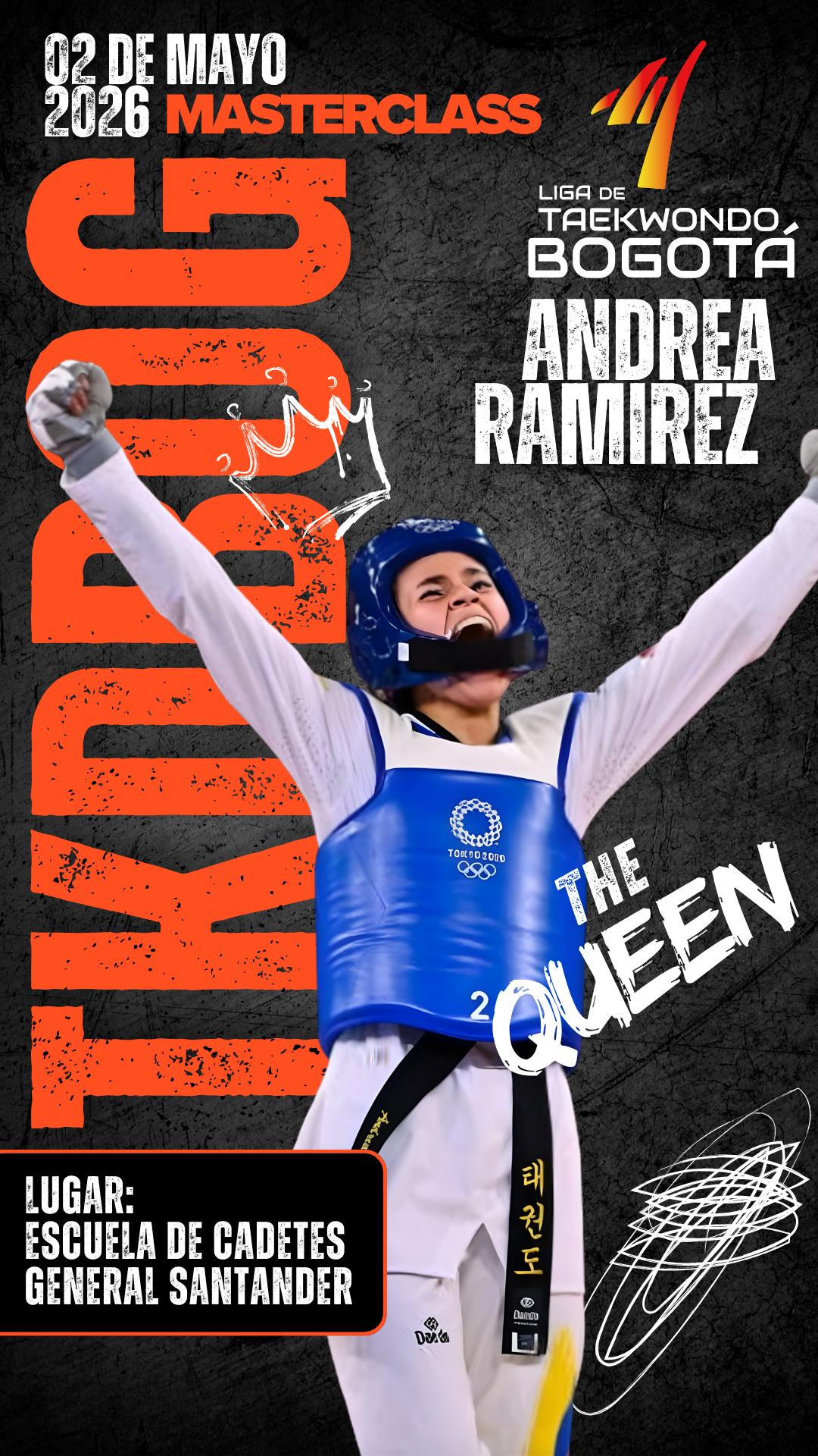 MasterClass con la mundialista Andrea Ramirez